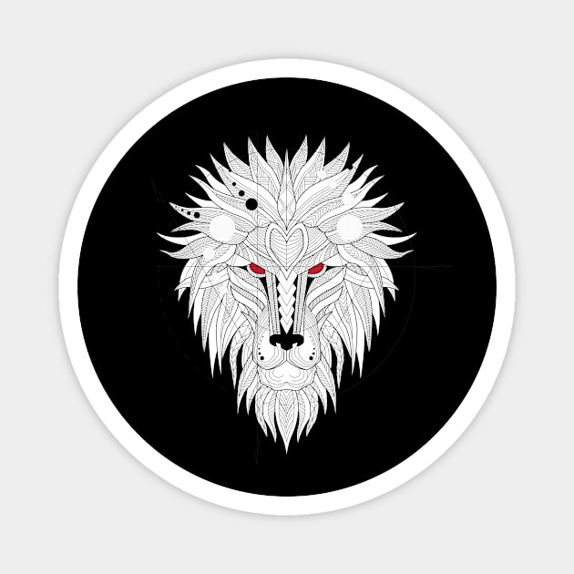 Lion Artwork Magnet by Utopia Shop